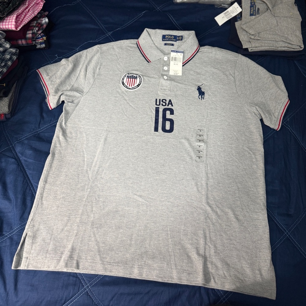 Polo by Ralph Lauren Gray Polo Shirt